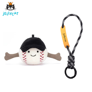 新品jellycat公仔挂绳可定制刻字玩偶挂件包包挂饰车钥匙扣包配件