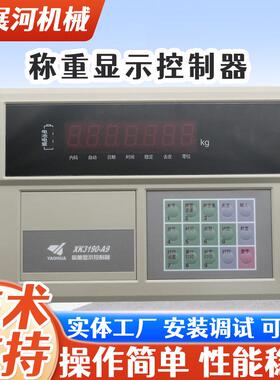 上海耀华XK3190-A9+P仪表称重显示器A9打印仪表电子秤地磅仪表A9
