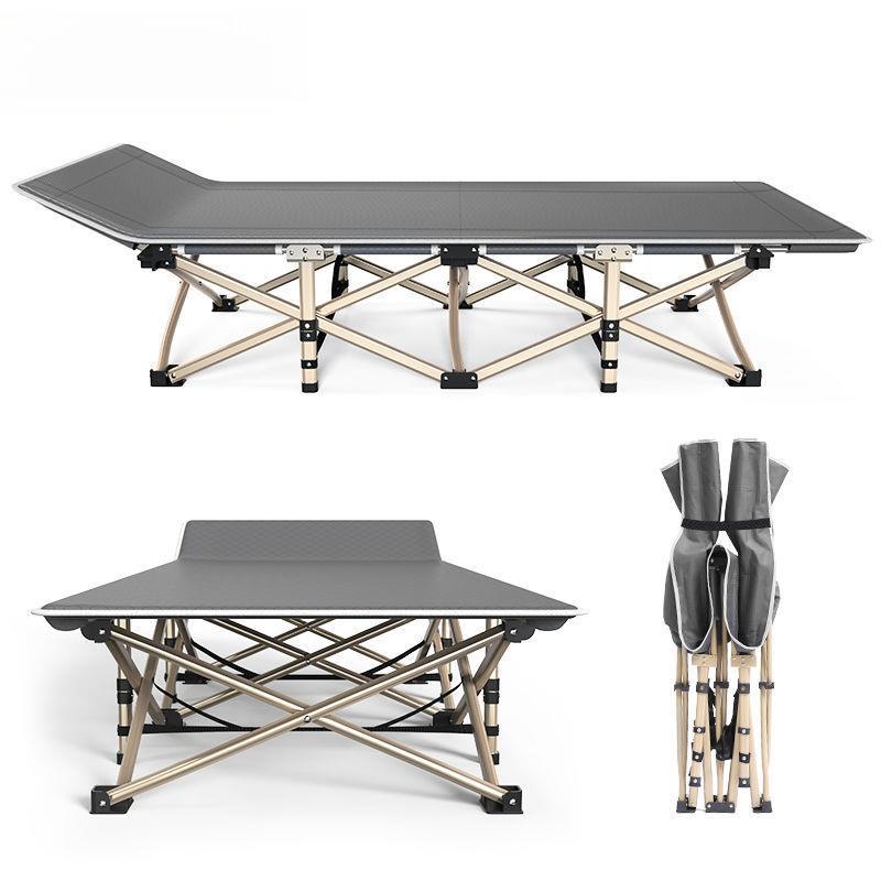 多功能折叠床办公室午休单人午睡神器简易便携行军床躺椅家用陪