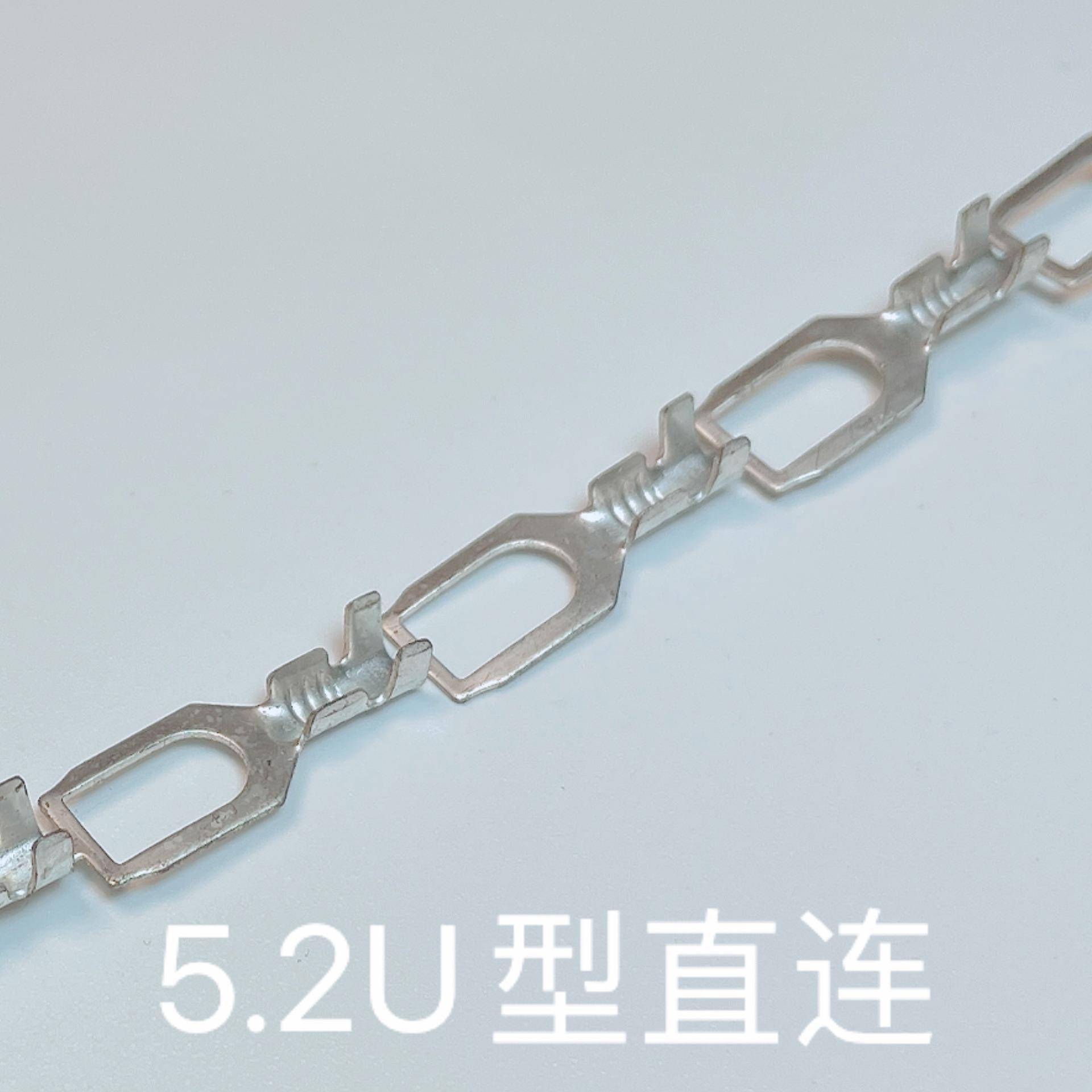 5.2接线片叉形端子线束U型端子线Y型连带插簧叉型端子