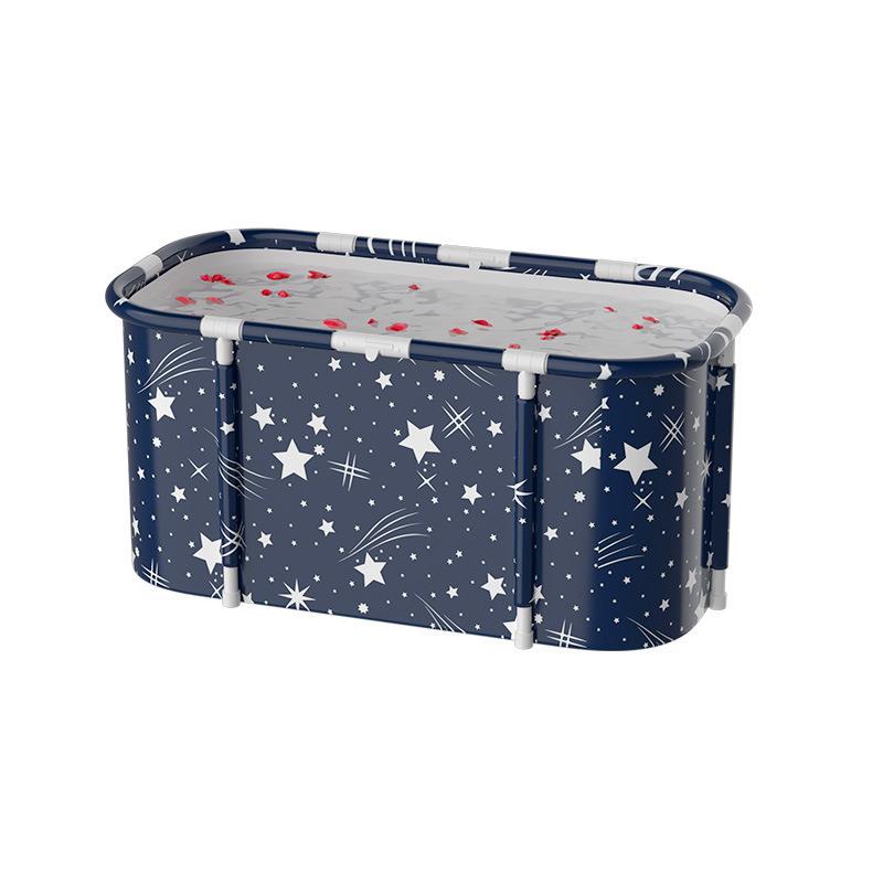 成人折叠浴缸长方形可躺浴盆折叠泡澡大人洗澡浴桶