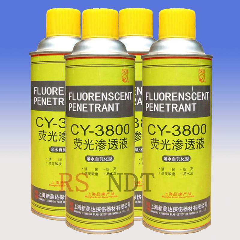 新美达 CY-3800荧光渗透剂（气雾剂）渗透探伤剂 无损检测探伤