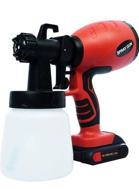 宁波21V4000mAh无线锂电油漆喷枪电动喷枪