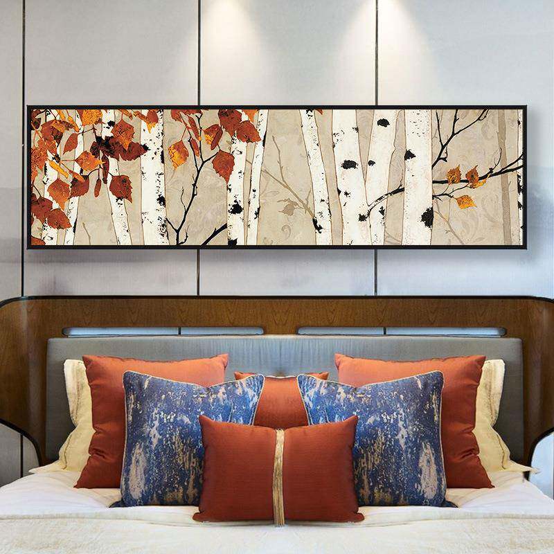 床头装饰画客厅沙发家居酒店挂画北欧壁画画芯简约简约风装饰画