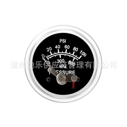 墨菲油压表0-100Psi镀铬Murphy机油压力表A20PE-100稳乐仪表