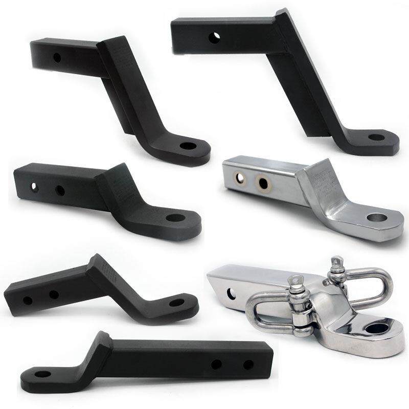 欣川汽车改装后方推车臂钩配件车尾连接器方口流氓钩拖挂房车游艇