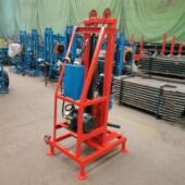 折叠百米钻井机价钱低 小型全自动升降式 打井机 单人自动水井机器