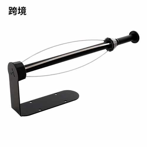 家用纸巾架卷纸架简约带阻尼卷纸架厨房吸油纸卷架免钉免贴安装