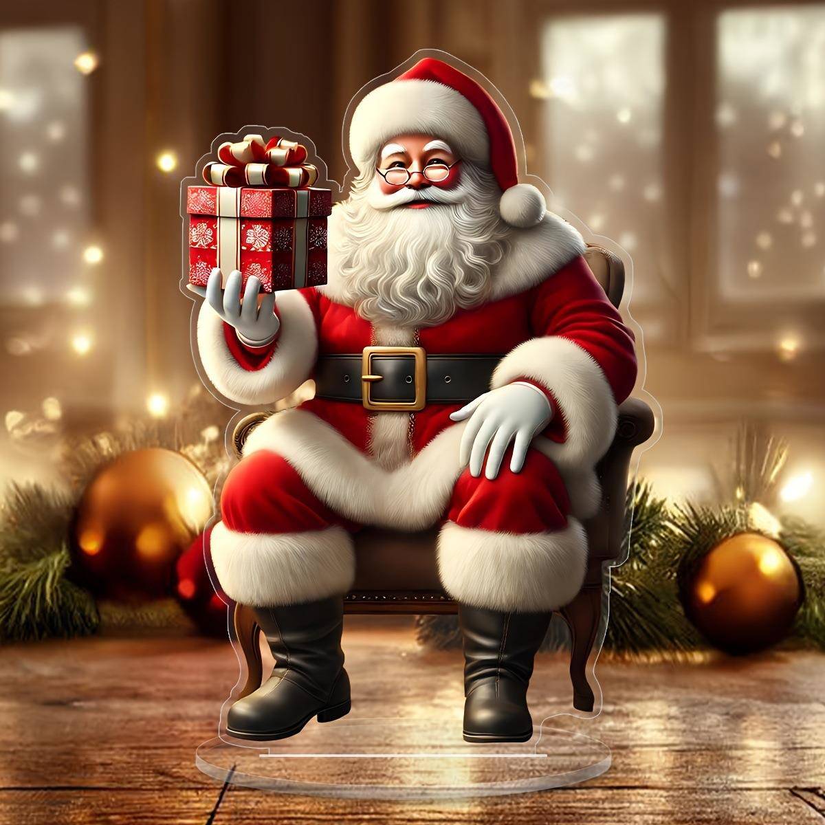 跨境仙女和狼2D扁平亚克力标牌励志桌面摆件牌家庭装饰送人礼物