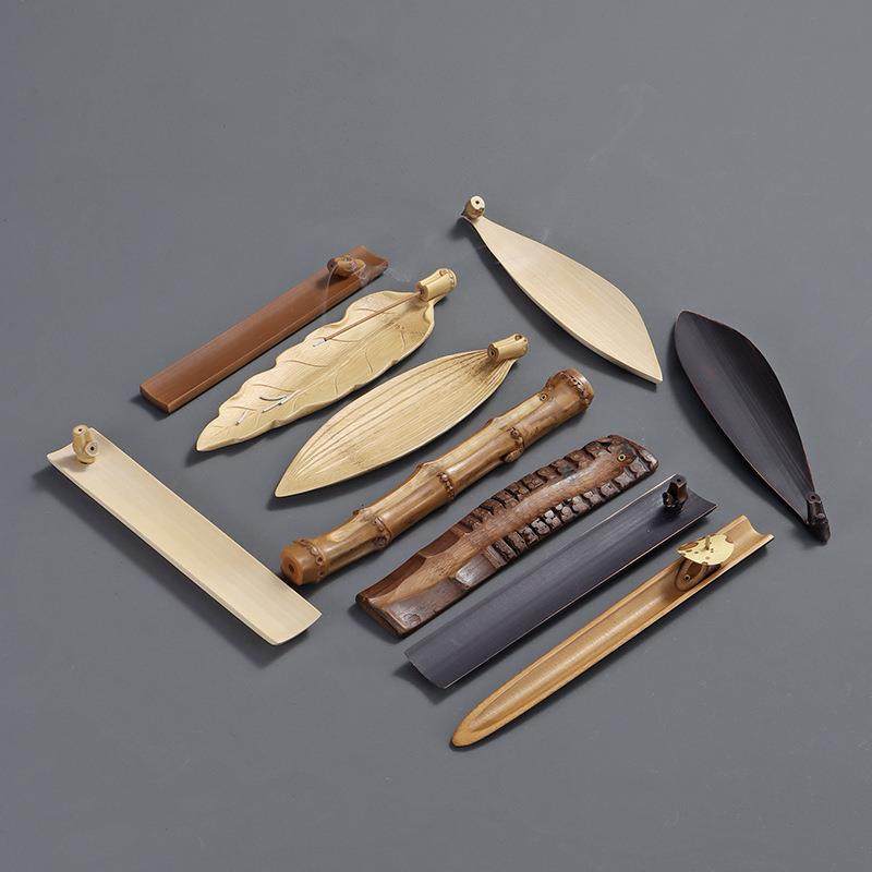 竹制线香插 便携茶室熏香炉檀香托香座 竹雕中式禅意摆件,家居饰品,香托/香盘/香座/香插,淘宝优惠券,粉丝福利购,淘宝优惠卷