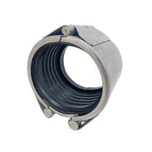 316不锈钢管道修补器单卡RCH带压不停水堵漏夹具多功能水管抢修器