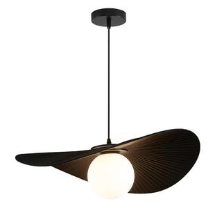 客厅吊灯法式帽子餐厅灯具现代简约饭厅灯奶油风卧室灯194L