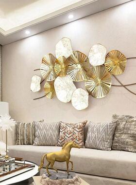 北欧式美式客厅背景装饰简约立体铁艺创意沙发大厅玄关墙面壁挂件