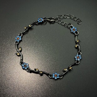 Vintage古着 Glazed orchid手链