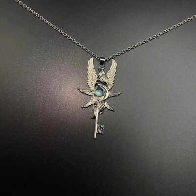 Vintage古着 The key of the angel项链