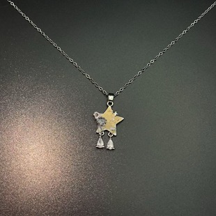 Tear Vintage古着 Star Drop项链 The