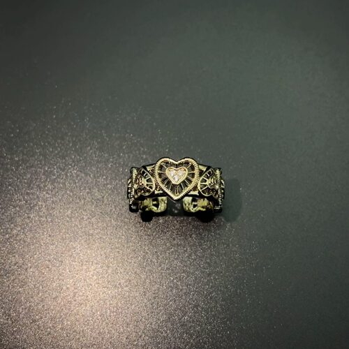 Vintage古着 Old Heart in the Attic戒指