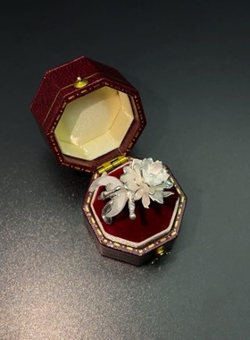 Vintage古着 Adjustable Ephemeral Moon戒指