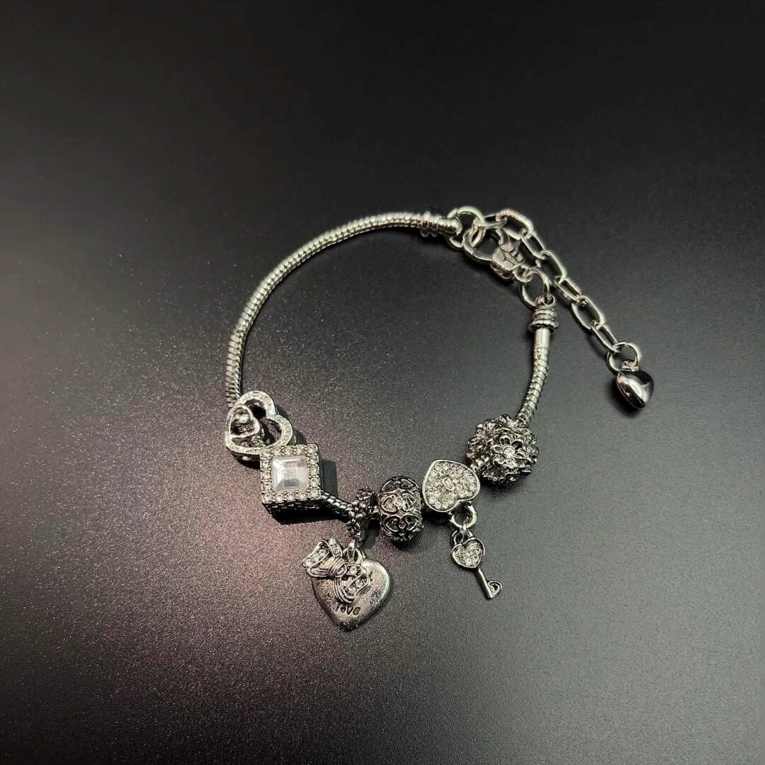 Vintage古着 The key of love手链