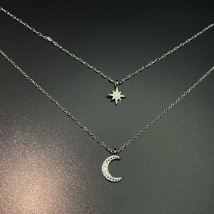 Stars Tryst项链 Moon Vintage古着