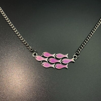 Vintage古着 Against the current项链