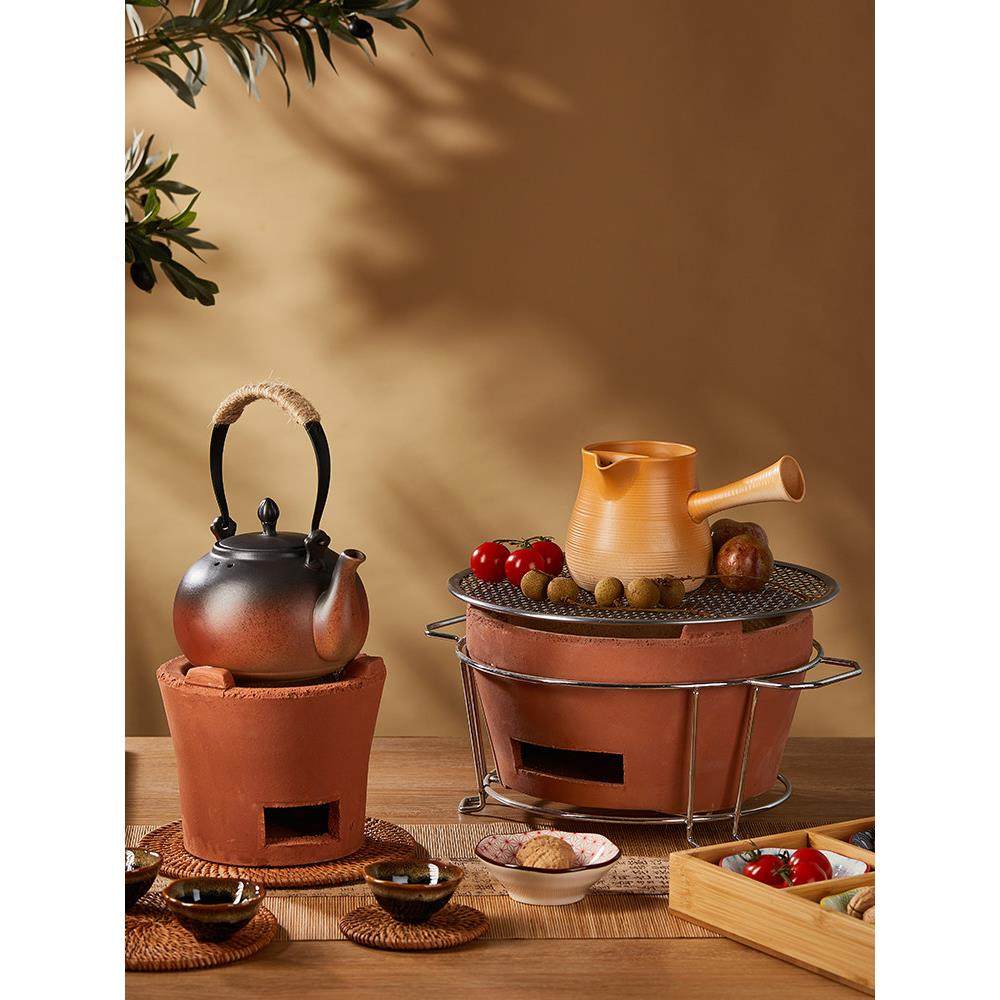 围炉煮茶家用全套烧烤炉室内烤火炉木炭炉罐罐烤茶壶户外露营碳炉,厨房/烹饪用具,烧烤炉,淘宝优惠券,粉丝福利购,淘宝优惠卷