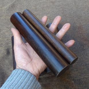 黑紫檀(风车木)文玩随身木棍把玩棍圆棍木棍硬木料杆圆木棒圆形