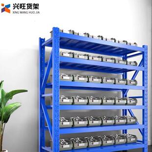 家用轻型置物架超市地摊展示架6层中型仓储货架快递架商用展示架