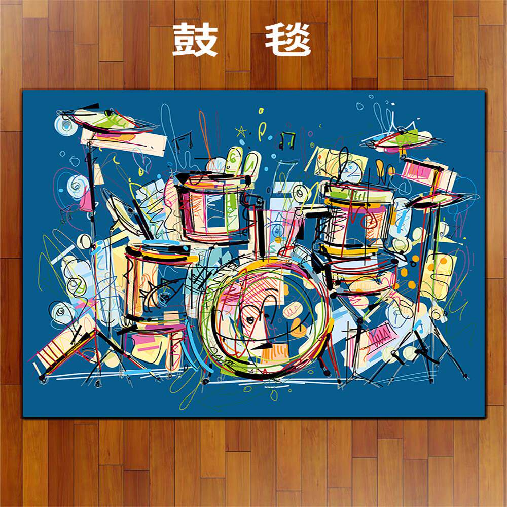 架子鼓地毯加厚爵士鼓鼓毯垫隔音环保专用电子鼓地垫家用鼓地垫