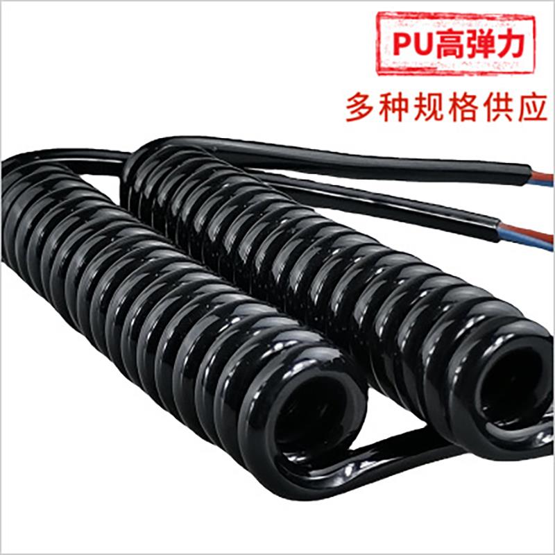 电子手轮线弹簧线螺旋线数控加工中心手摇脉冲手脉手持盒信号线