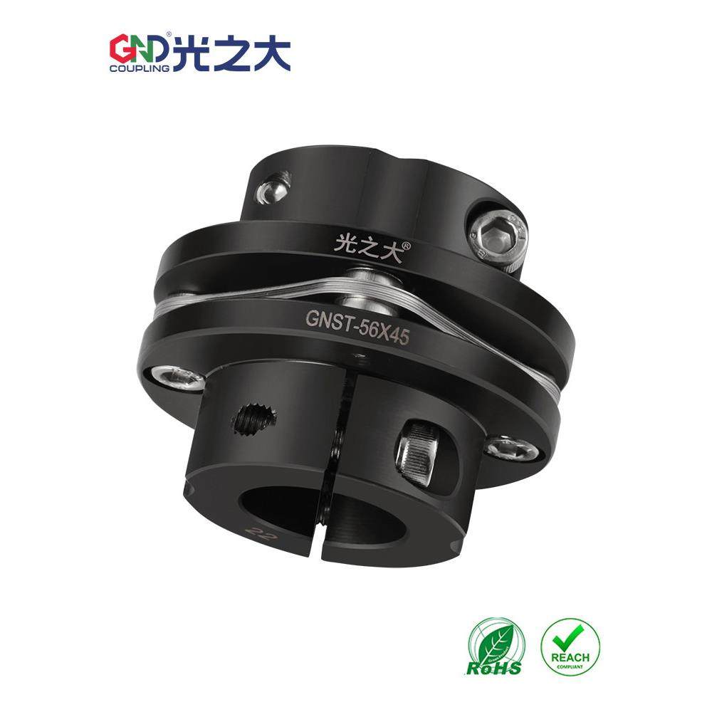 GNST45钢法兰单膜片弹性联轴器大扭矩马达电机车床丝杆模组连轴节,五金/工具,联轴器,淘宝优惠券,粉丝福利购,淘宝优惠卷