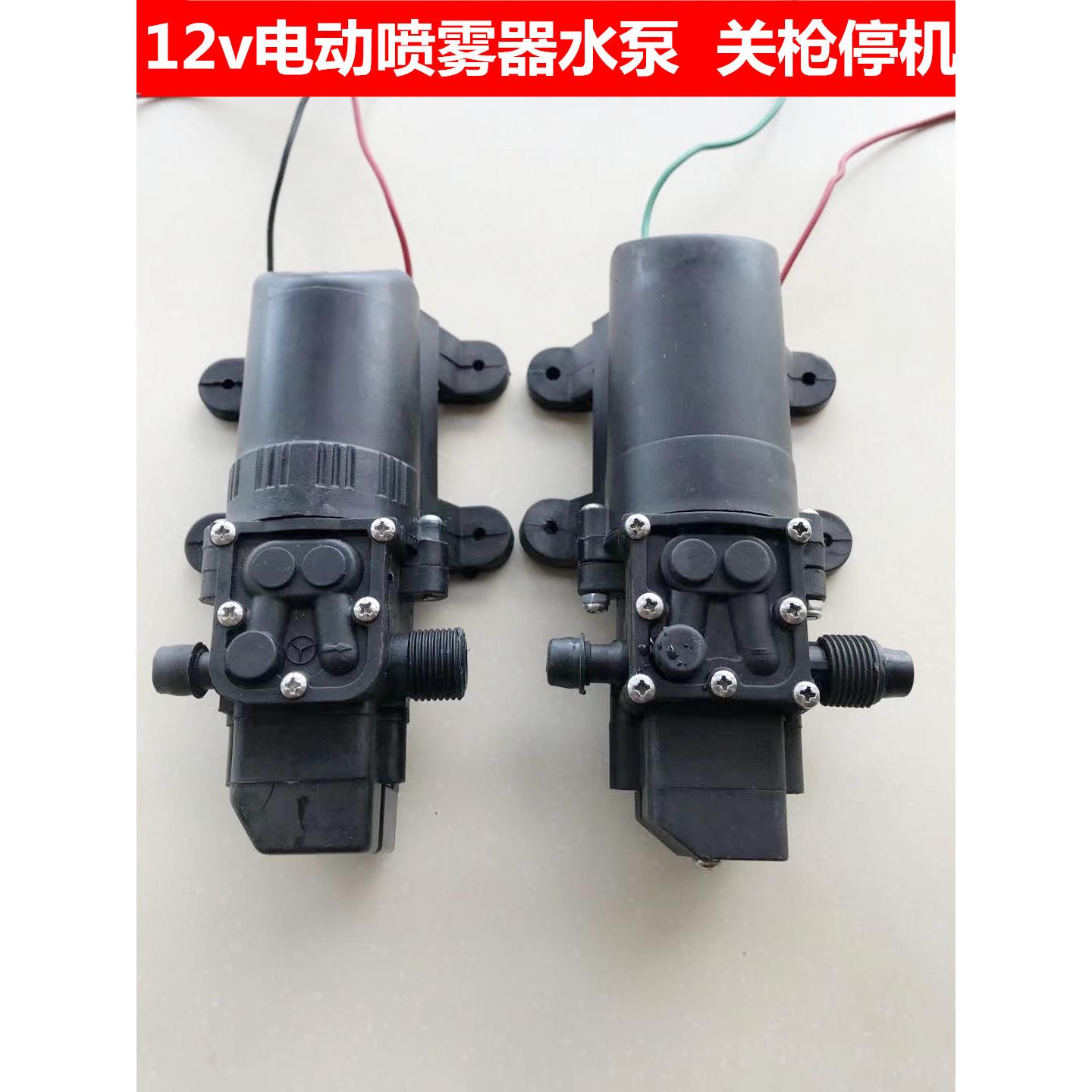 12v喷雾器水泵浦车载洗车机自吸隔膜泵浦车洁美车邦士洗车电机抽