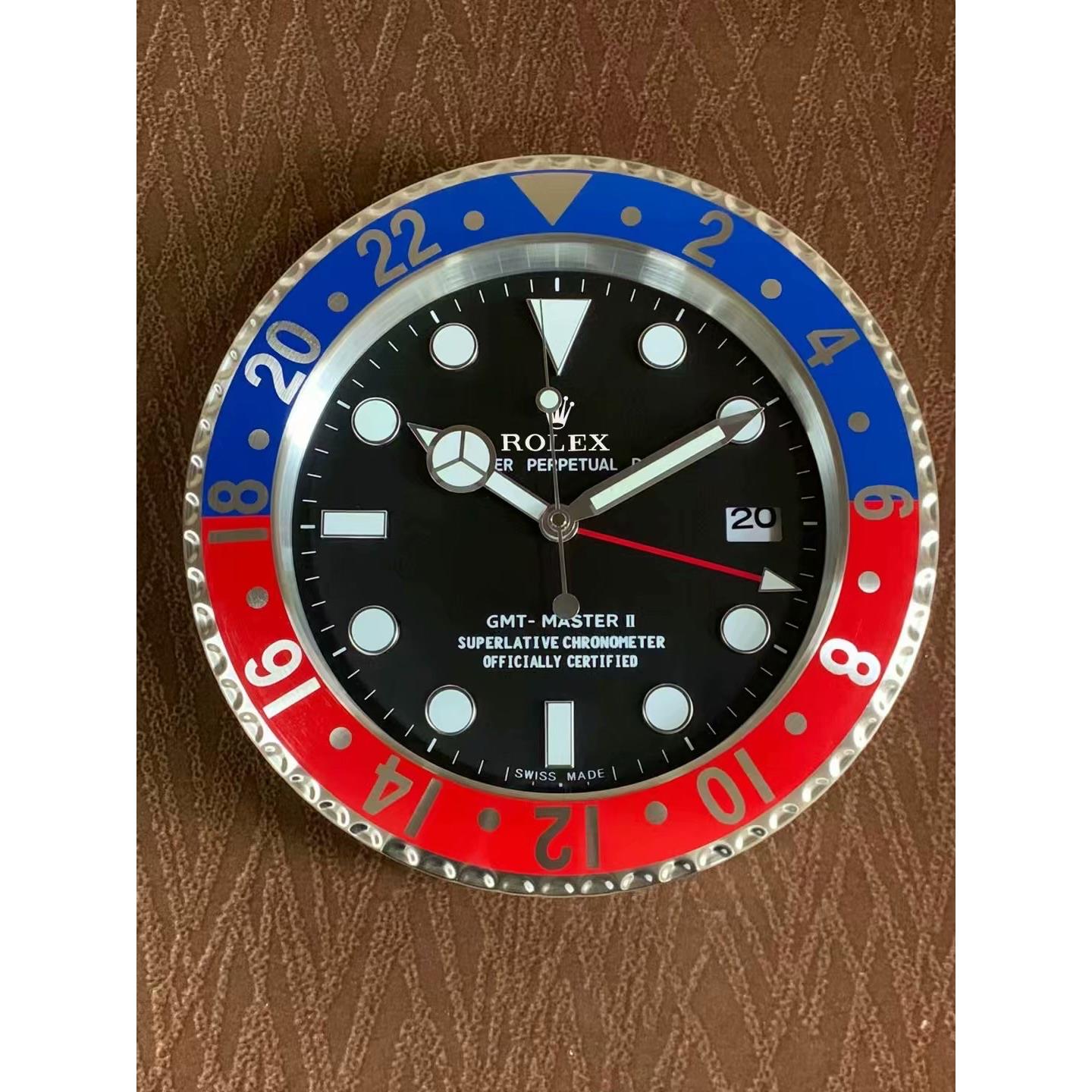 三代GMT蝙蝠侠挂钟夜光静音客厅壁钟扫秒挂钟