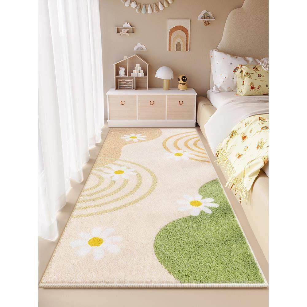 地毯卧室风床边毯轻奢高级感主卧床边垫加厚秋冬女孩房间地垫,居家布艺,床边毯,淘宝优惠券,粉丝福利购,淘宝优惠卷