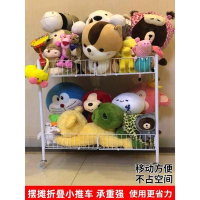 摆摊小推车超市特价促销架甩卖处理摊车折叠花车货架流动展示户外