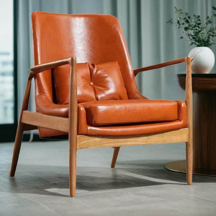 北欧欧简约实木沙发椅阳台客厅懒人椅躺椅休闲椅脚踏单人沙发椅,商业/办公家具,商用休闲沙发,淘宝优惠券,粉丝福利购,淘宝优惠卷