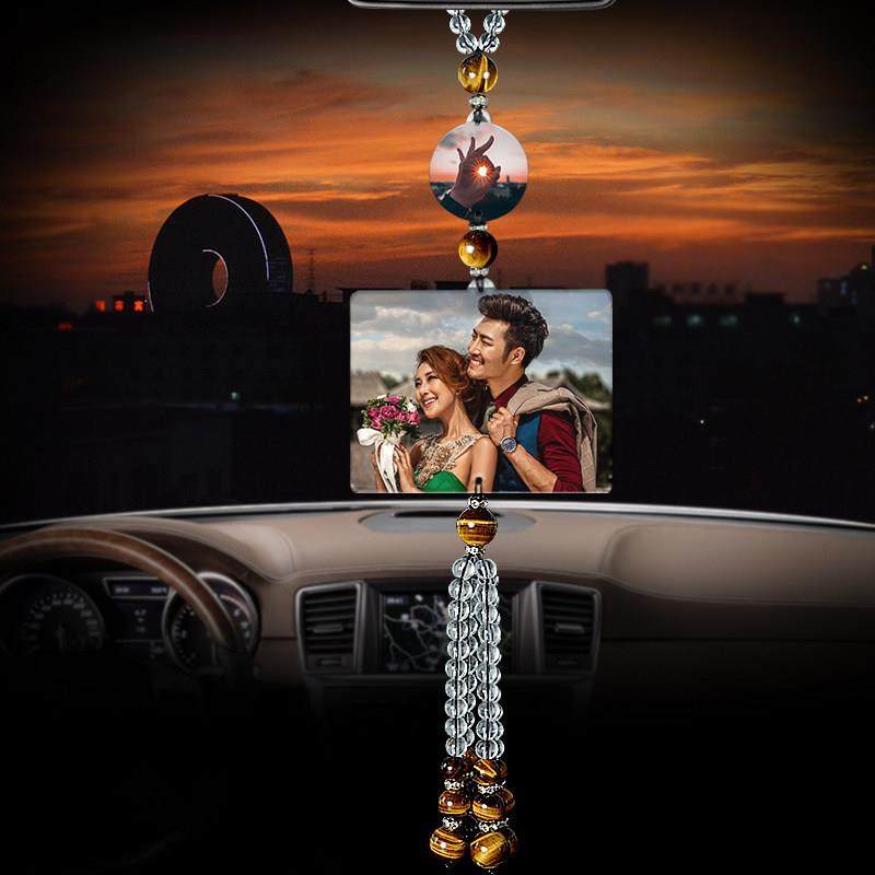 高档男士车载汽车挂件车内装饰品车上吊饰 双面照片定制4张相片,汽车用品/电子/清洗/改装,车挂,淘宝优惠券,粉丝福利购,淘宝优惠卷