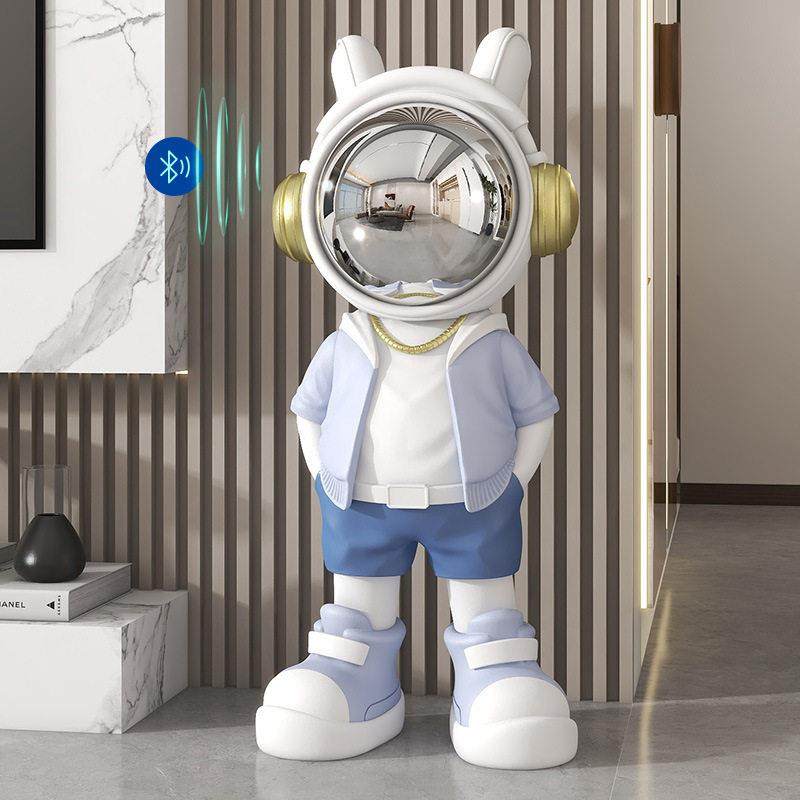 宇航员大型落地存钱罐摆件家用客厅蓝牙音响装饰品儿童储钱罐礼品,家居饰品,落地摆件,淘宝优惠券,粉丝福利购,淘宝优惠卷