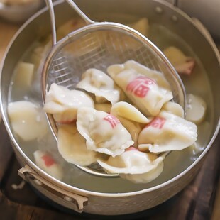 捞饺子的漏勺家用厨房捞勺细网304不锈钢过滤网网筛油炸过滤神器