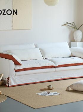 OON亚朴P琢/绽·风信子沙发Z麻棉麻可60738拆洗布艺小户型客厅202