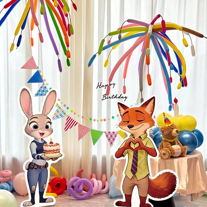 童疯狂动物城生日派对围装饰气儿球背氛景朱迪尼UEL克KT墙板场景,节庆用品/礼品,装扮布置套餐,淘宝优惠券,粉丝福利购,淘宝优惠卷