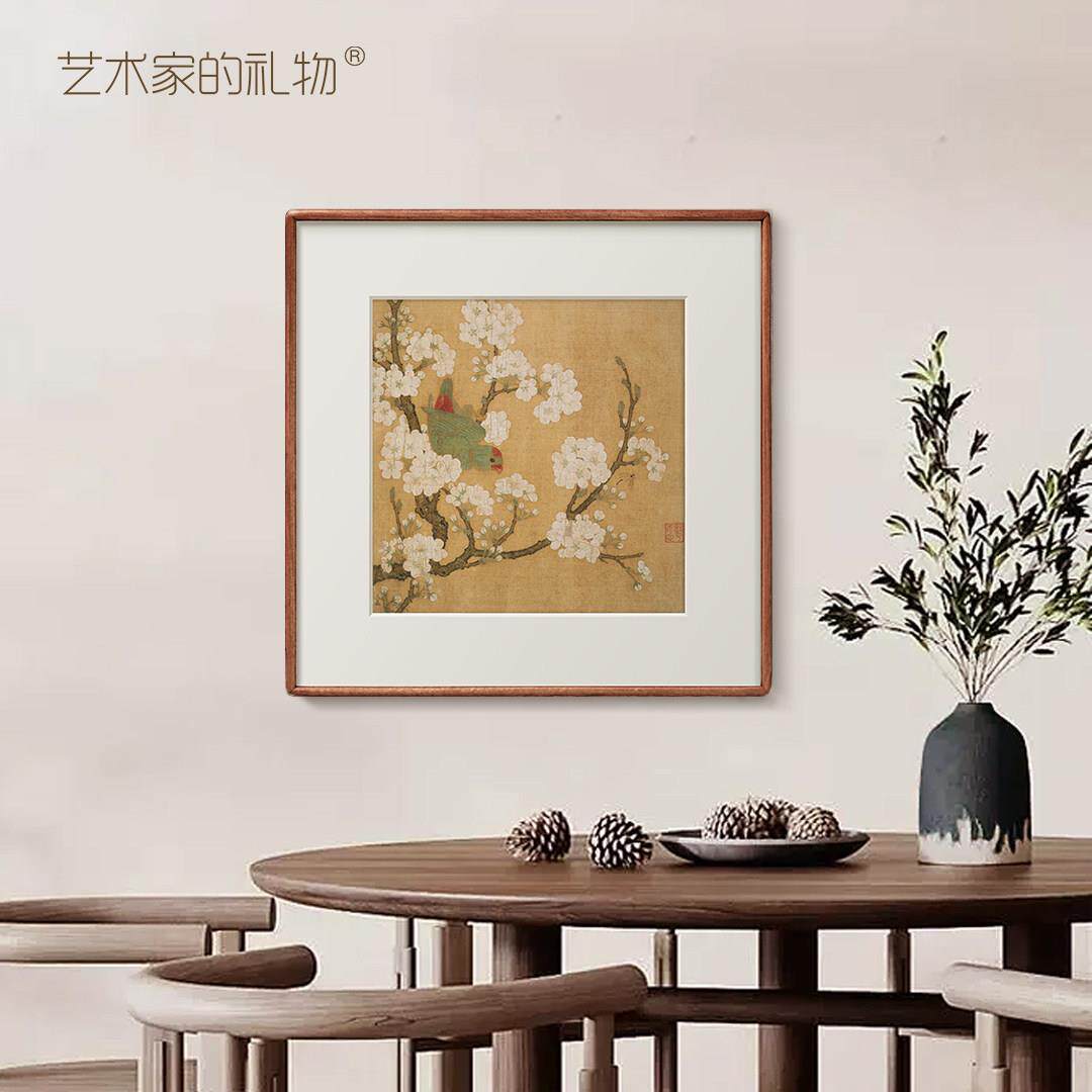 宋元经典画山水画式版关画系列新中客厅书房玄背景国墙装饰guohua