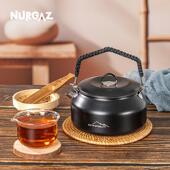 304煮不营304不锈锈钢户白外烧水壶功夫茶高档水壶自驾轻奢领露野