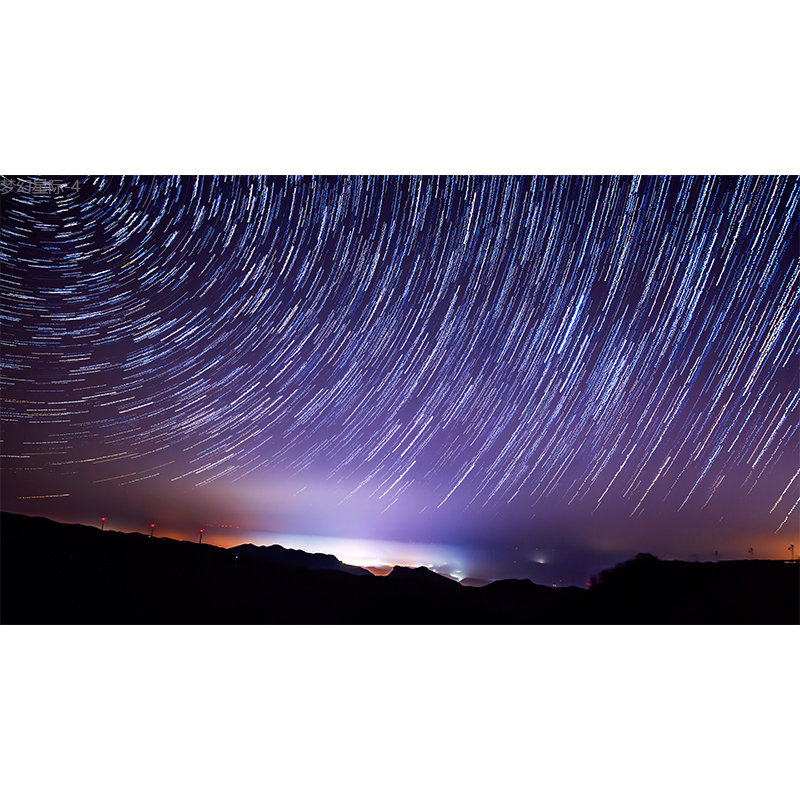 现货鱼缸背景纸画立体高清壁纸背景星空星际梦幻水族造景贴纸