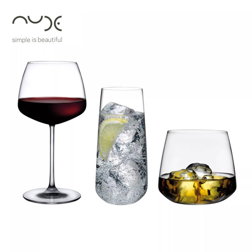 努德进口水晶玻璃家用红酒杯子