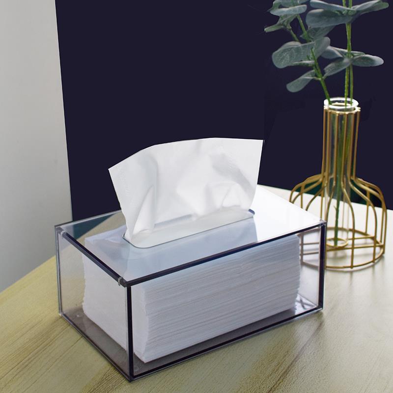 轻奢经典设计师日式客厅商务礼物办公室优雅艺术风极简风抽纸巾盒