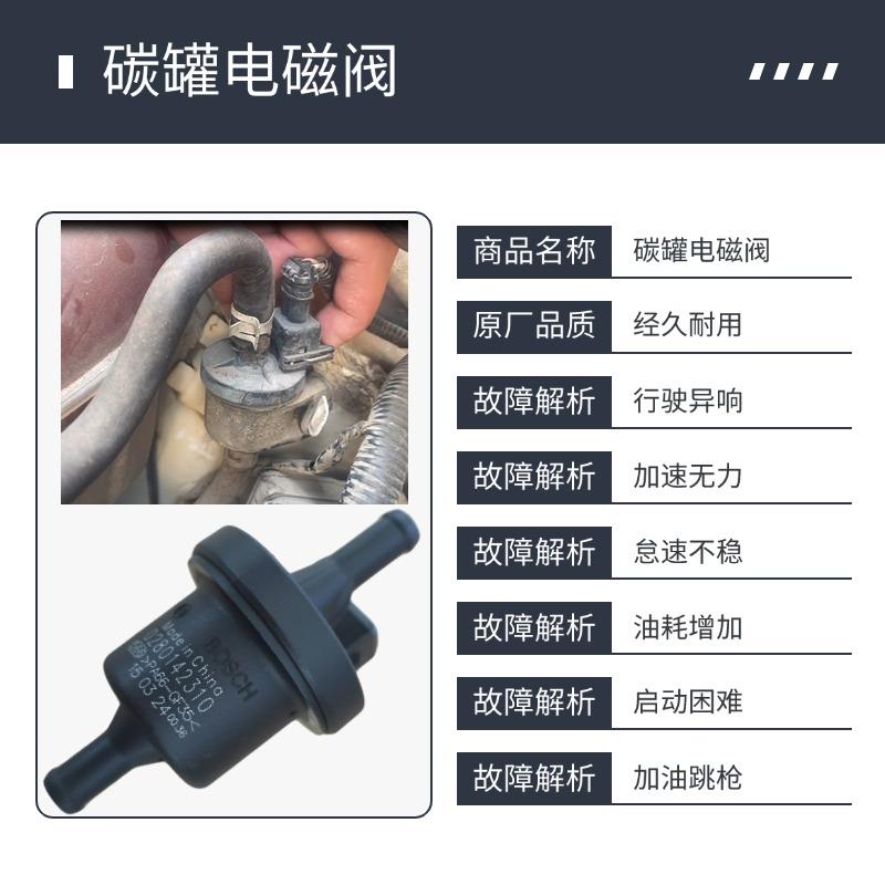 适配长城炫丽酷熊M2M4哈弗H2H3H5H6腾翼C30C20R嘉誉V80碳罐电磁阀