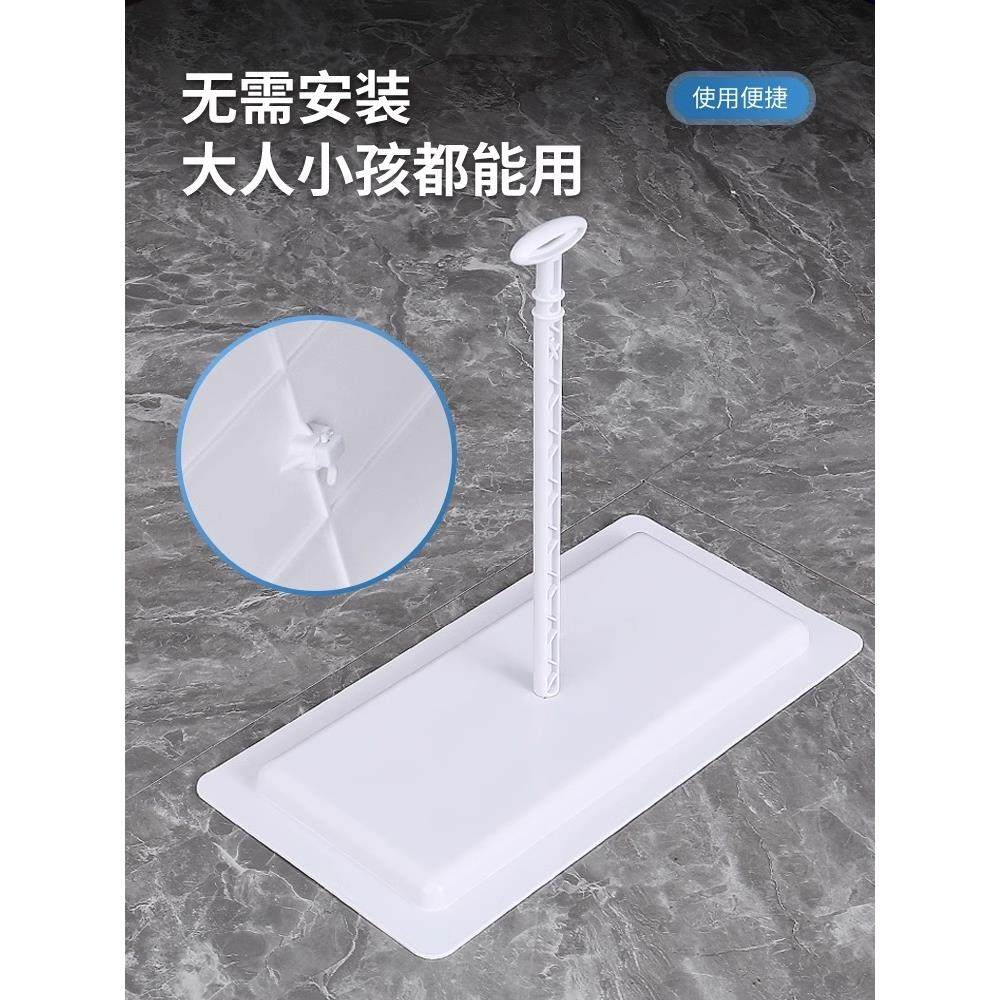 卫生间蹲便器盖板厕所蹲厕盖子通用蹲坑盖防堵防臭器便池蹲便挡板