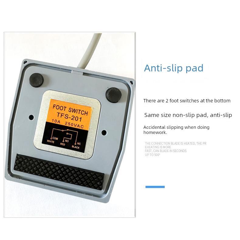 冲孔机脚踏开关多功能插座插线板3插位多用有线插排改装便携伴侣