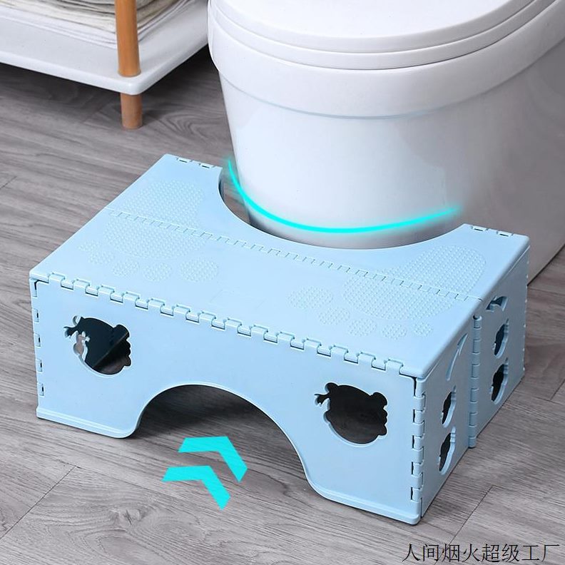坐便折叠垫脚加厚蹲便收纳防滑马桶凳脚凳儿童凳子成人垫脚凳脚凳